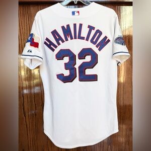 Texas Rangers Josh Hamilton #32 2008 All-Star Jersey Authentic Majestic 44 MLB